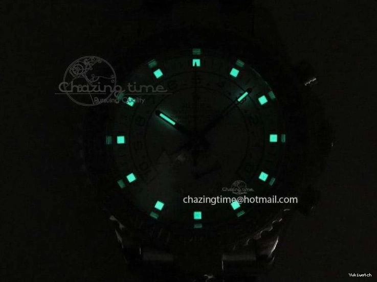 SS Dial A7750 on SS 116680 Bracelet YachtMaster II White 0423